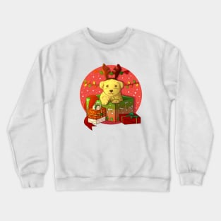 Christmas Dogs and Gifts Crewneck Sweatshirt
